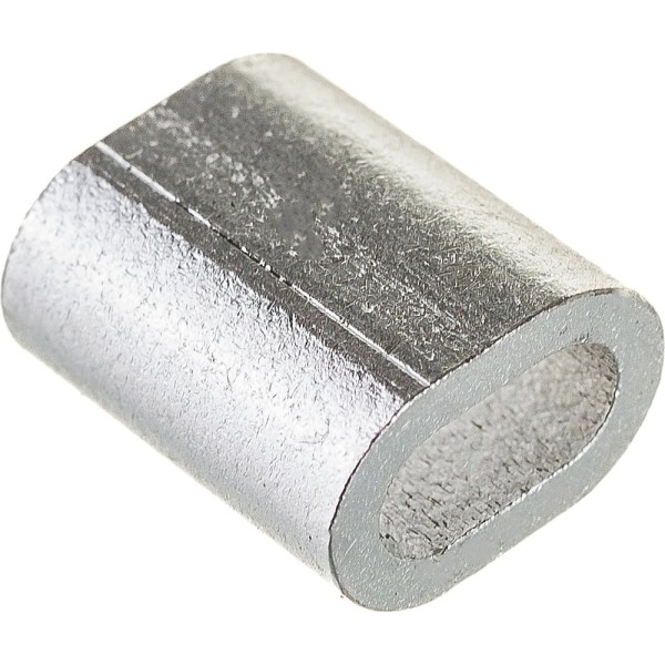 Прижимной зажим-наконечник для троса 3мм DIN 3093 2шт - ярлык Tech-Krep 102757