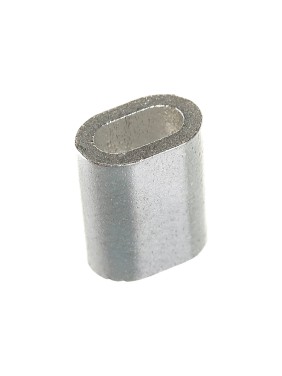 Прижимной зажим-наконечник для троса 3мм DIN 3093 2шт - ярлык Tech-Krep 102757