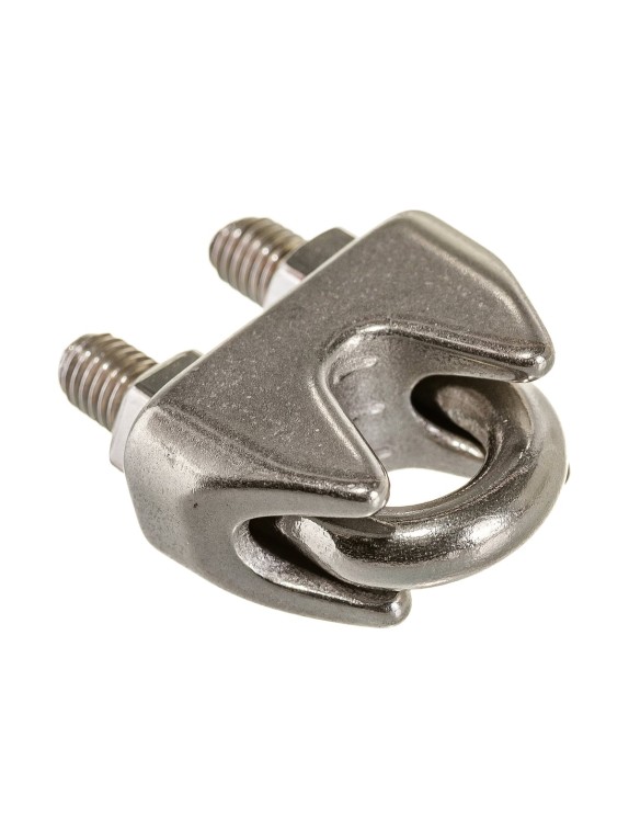 Зажим троса Госкреп АРТ 9074, D5 мм, нержав. сталь, 2 шт. 10-0026110