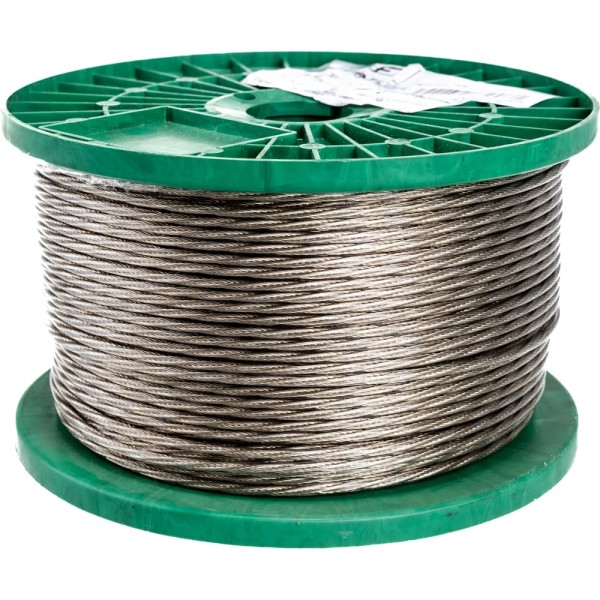 Стальной трос в ПВХ оплетке BEFAST DIN 3055 3/4 TCPVCP0304S