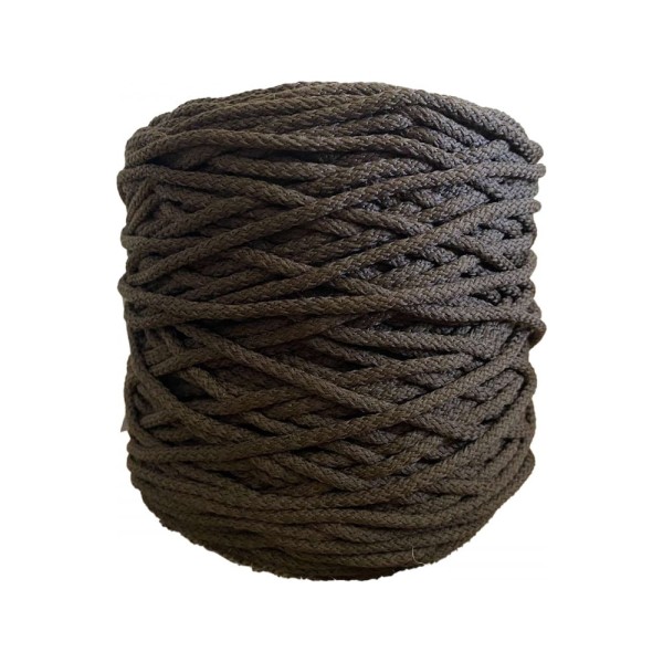 Полиэфирный шнур ЭБИС 5 мм 200 м темно-коричневый № 280 75406