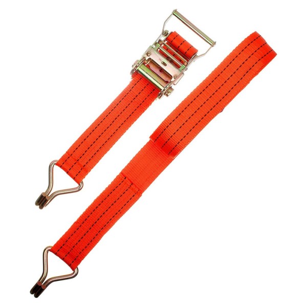 Ремень крепления груза РемоКолор с крюками, с храповым механизмом 195 мм, 0,05x10 м 62-5-125