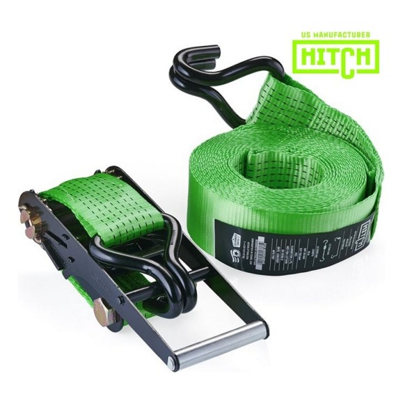 Стяжной ремень HITCH RS REGULAR 750:10000:10, 75 мм, STF 750 DaN, 10 т, 10 м, пакет SZ067702