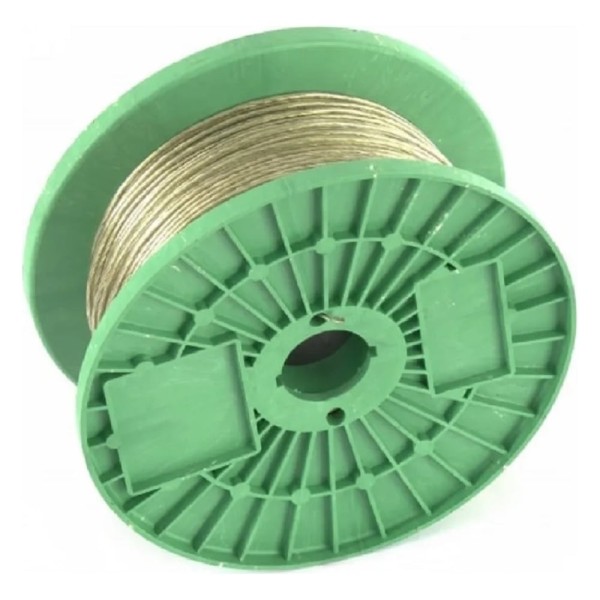 Стальной трос в ПВХ оплетке BEFAST DIN 3055, 5/6, 150 м. TCPVC0506150S