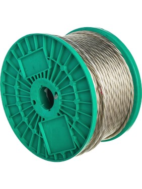 Стальной трос в ПВХ оплетке BEFAST DIN3055 4/5, 100 м TCPVC0405100S