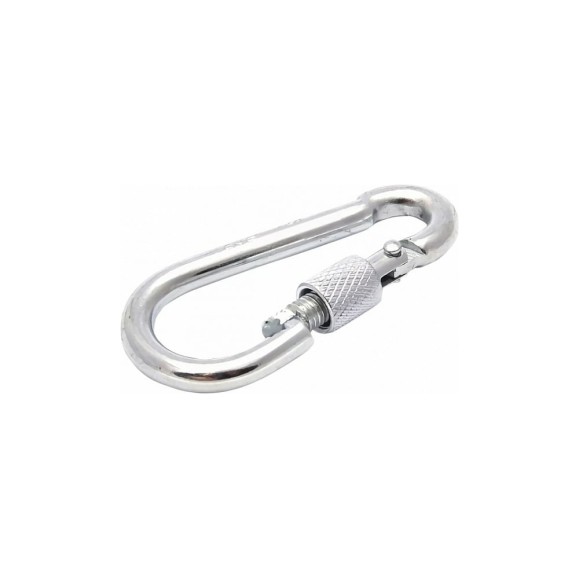 Пожарный карабин с фиксатором КРЕП-КОМП DIN 5299 D, м15, 40 шт. кпф15 Пожарный карабин с фиксатором КРЕП-КОМП DIN 5299 D, м15, 40 шт. кпф15