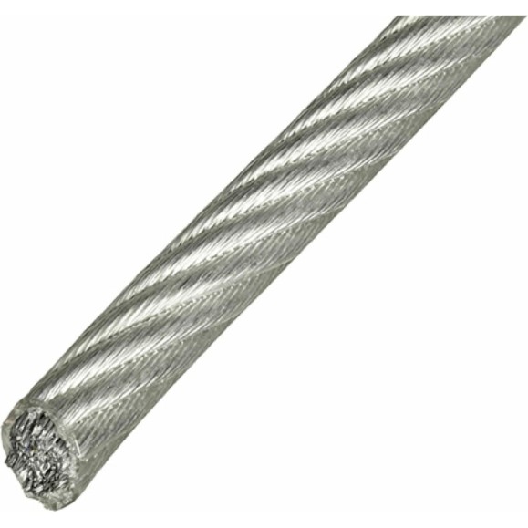 Стальной трос в ПВХ оплетке BEFAST DIN 3055, 3/4, 20 м TCPVC030420S Стальной трос в ПВХ оплетке BEFAST DIN 3055, 3/4, 20 м TCPVC030420S