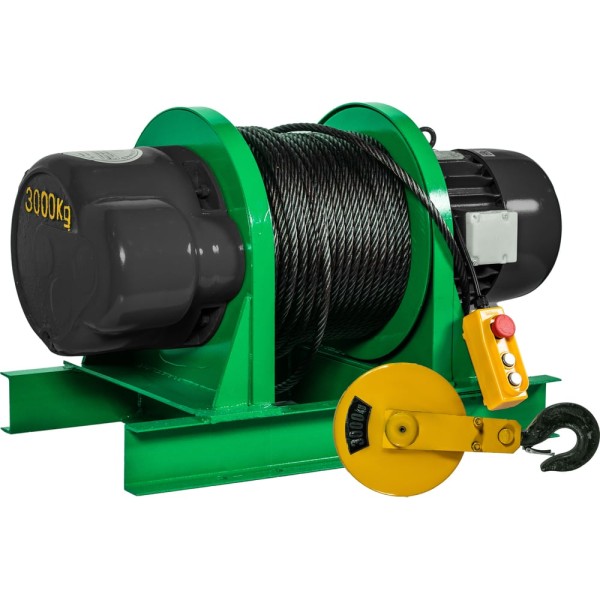 Электрическая лебедка EURO-LIFT KCD 2500/5000 кг, 70/35 м, 380 В 00-00004264