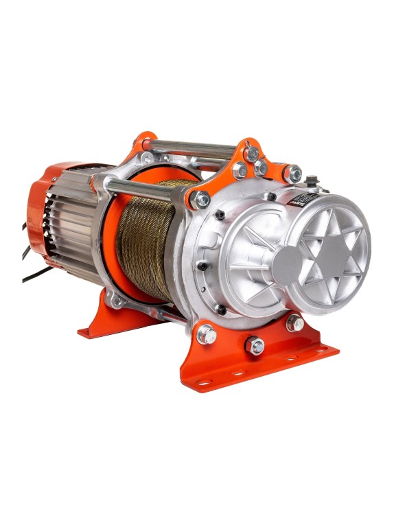 Электрическая лебедка Gigant 1000/2000 кг, 380 В, 30/15 м, Диаметр троса 6мм, GEW-05