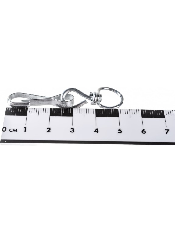 Карабин Невский Крепеж тип А с вертлюгом 30 мм ZN 2шт 827246