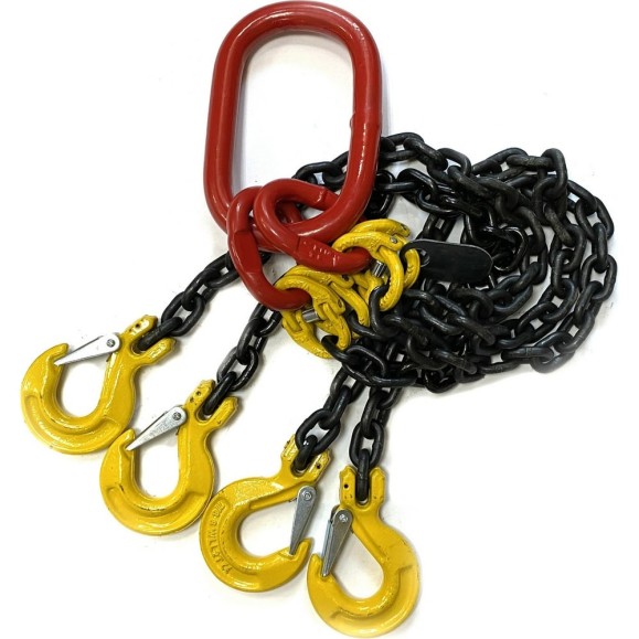 Цепной четырехветвевой строп ТамбовТехСнаб 4СЦ, 2.36 т, 4 м 7930124364968 Цепной четырехветвевой строп ТамбовТехСнаб 4СЦ, 2.36 т, 4 м 7930124364968