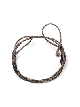 Канатный петлевой строп ТамбовТехСнаб СКП 1 т, 2 м, заплетка 7930124360410