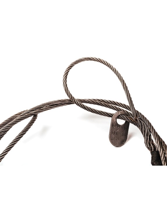 Канатный петлевой строп ТамбовТехСнаб СКП 1 т, 8 м, заплетка 7930124360496