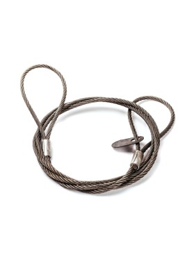 Канатный петлевой строп ТамбовТехСнаб СКП 0.63 т, 2 м, опрессовка 7930124361196