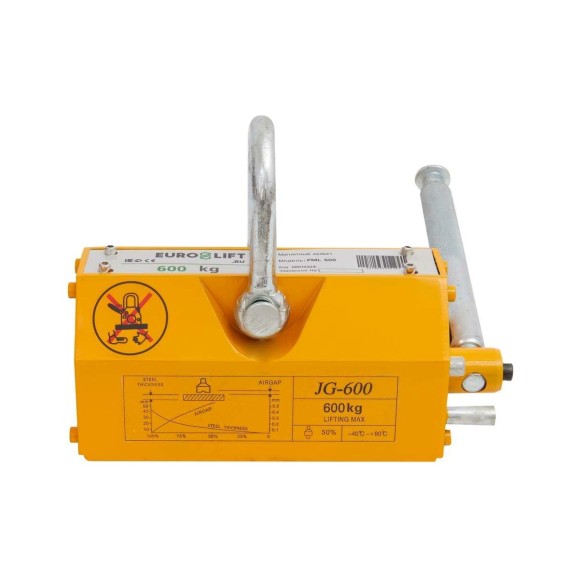 Захват магнитный (г/п 600 кг) EURO-LIFT JG-600 PML-600012324
