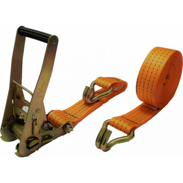 Стяжной ремень с крюками для крепления груза АБСОЛЮТ 2,0/4,0 т, L=11,5 м 7930121035786