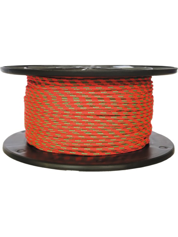 Полипропиленовый шнур ТОРГОВО-ПРОИЗВОДСТВЕННАЯ КОМПАНИЯ МДС плетеный, 5 мм, 16 пр, с сердечником, 200 м 7930050320373