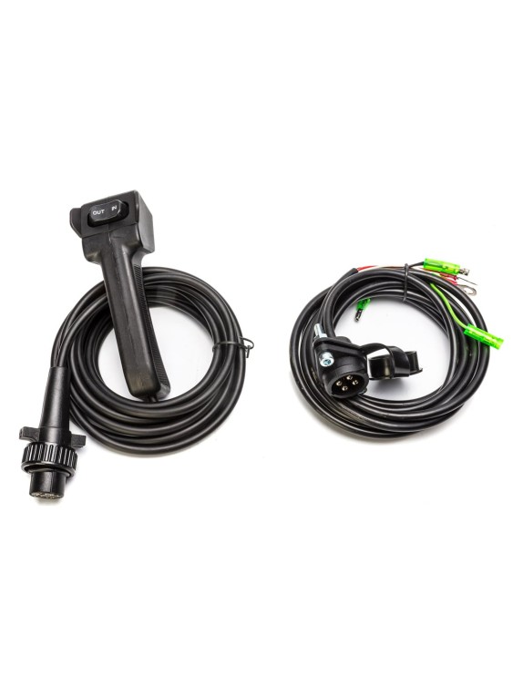 Лебедка для квадроцикла Автоспас ЛПЭ20М Мустанг 12В с синтетическим тросом W1403