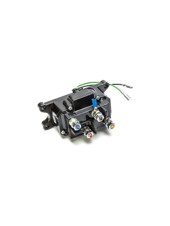 Лебедка для квадроцикла Автоспас ЛПЭ20М Мустанг 12В с синтетическим тросом W1403