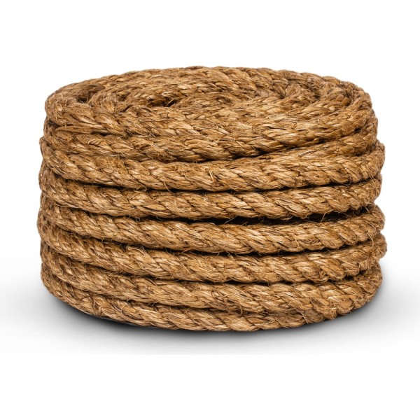 Манильский канат ЩИТ МТ тросовой свивки, диаметр 12 мм, в отрезках по 15 м ЦН 13759-1