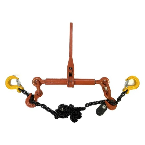 Цепная стяжка ТамбовТехСнаб 3.15 т, 10 мм, (9 т), 10 м, с талрепом 7930130712890