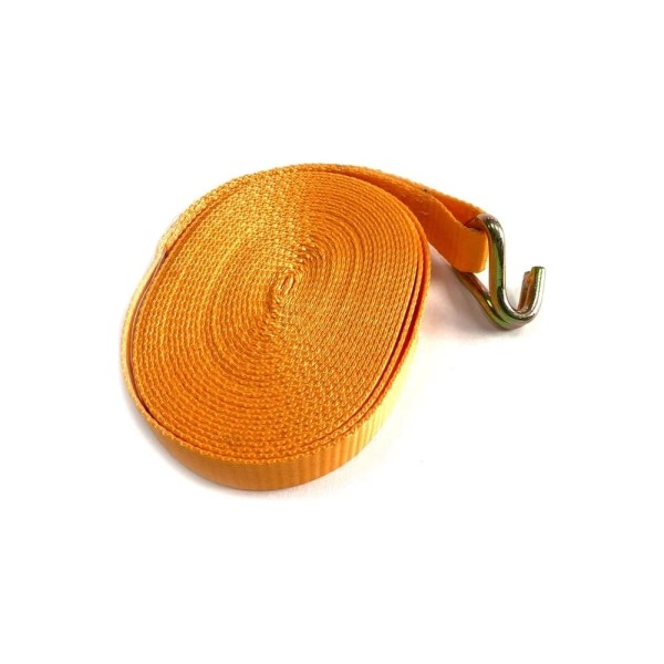 Длинная часть стяжного ремня ТамбовТехСнаб 1.6 т, 10 м, 25 мм 7930130714948