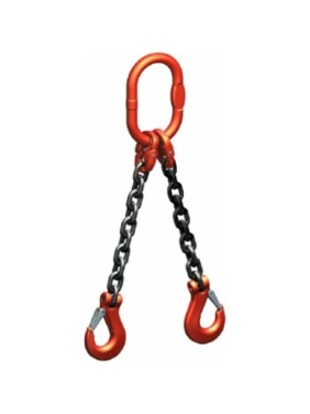 Цепной строп LITELIFT 2СЦ 11,2т 3м двухветвевой цепь 16x48 T8 G80 2sc11200t3
