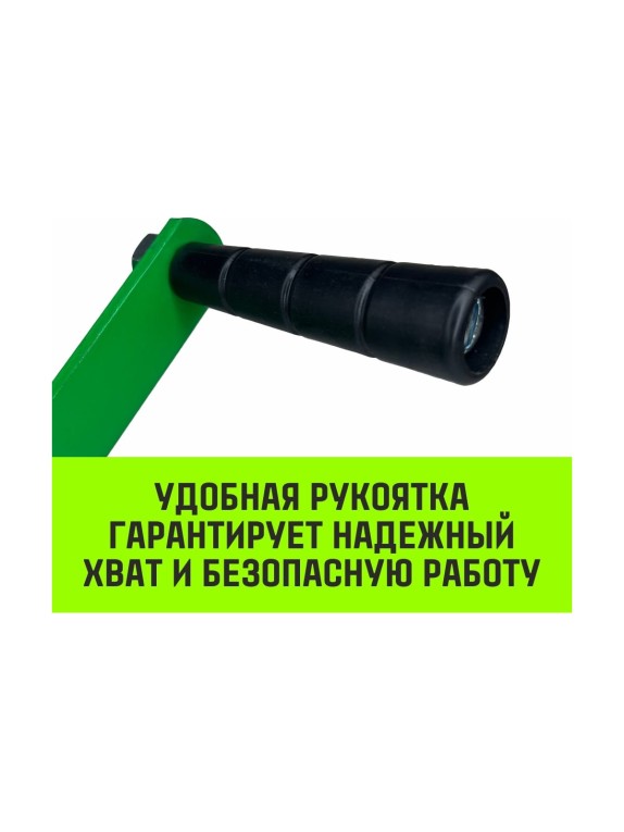 Ручная барабанная лебедка HITCH HW 1100 кг, канат 10 м SZ073149