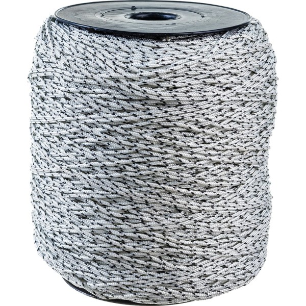 Полиамидная капроновая веревка, 16-прядная, катушка, 2мм х 500м Эбис 00058