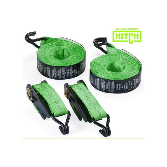 Стяжной ремень HITCH RS REGULAR 100:1000:10, 25мм, STF100DaN, 1т, 10м, комплект 2 шт. SZ067693