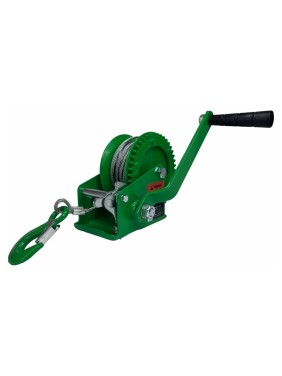 Ручная барабанная лебедка HITCH HW 500 кг, канат 10 м SZ073172