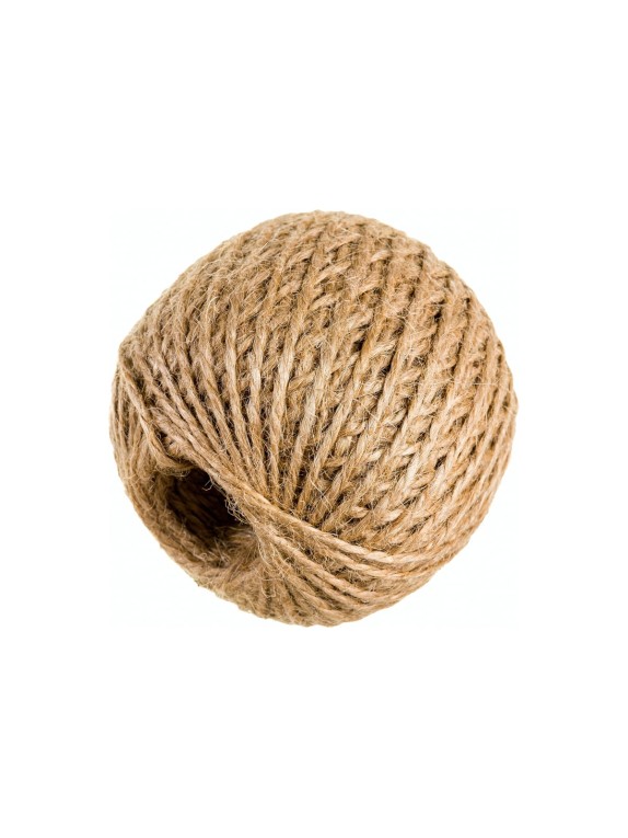 Джутовый шпагат ТОРГОВО-ПРОИЗВОДСТВЕННАЯ КОМПАНИЯ МДС крученый, 1.5 мм, 100 м 7930050321134