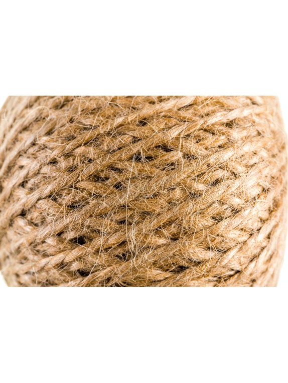 Джутовый шпагат ТОРГОВО-ПРОИЗВОДСТВЕННАЯ КОМПАНИЯ МДС крученый, 1.5 мм, 100 м 7930050321134