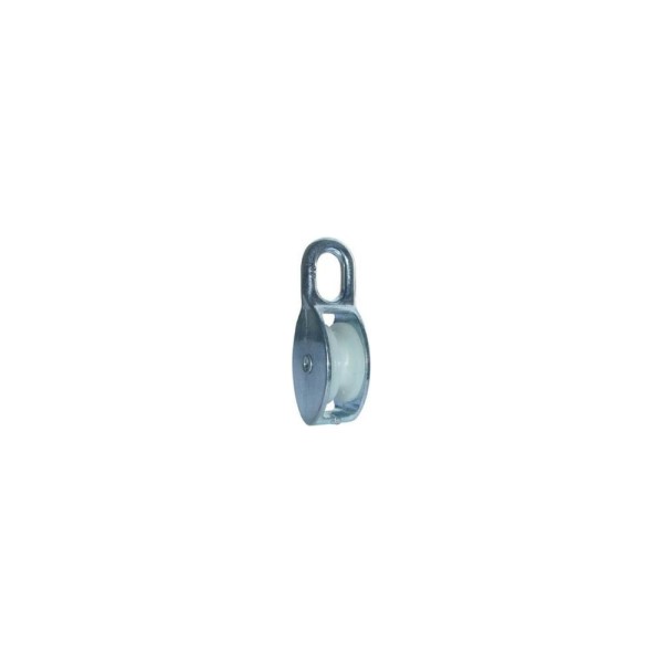 Одинарный блок Bohrer пластик, цинк, 1/2" 15 мм, под трос 5 мм, 2 шт. BOP-15