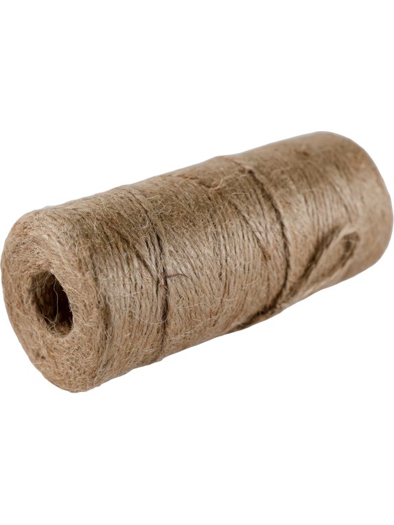 Джутовый крученый шпагат ТОРГОВО-ПРОИЗВОДСТВЕННАЯ КОМПАНИЯ МДС 1.5 мм, 200 м 7930050321141