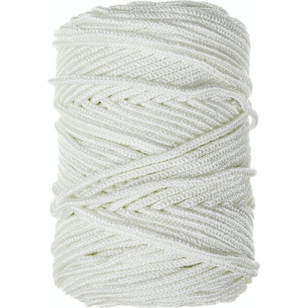 Полиамидный плетеный шнур truEnergy 2,7 мм, белый 50 м 12210