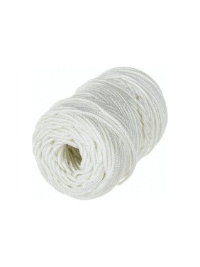 Полиамидный плетеный шнур truEnergy 2,7 мм, белый 50 м 12210
