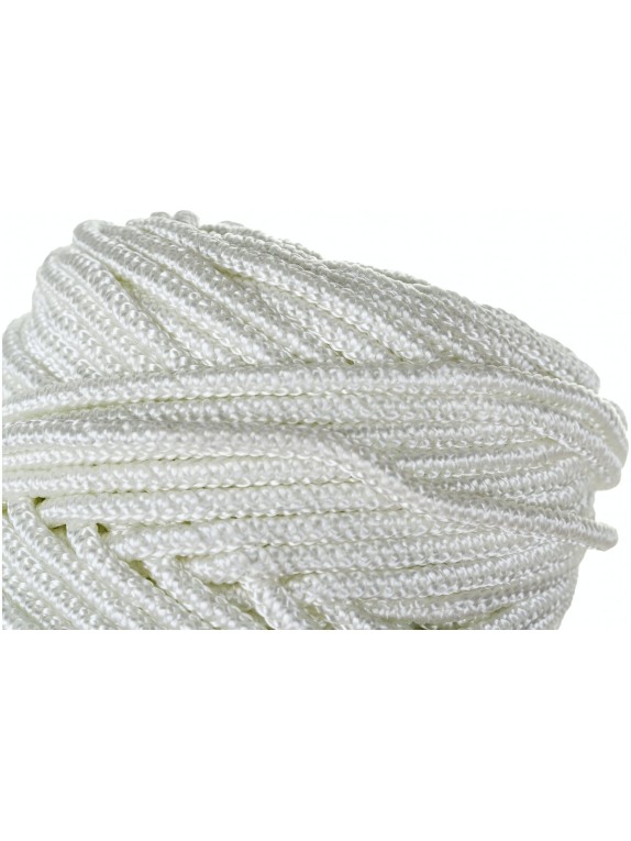 Полиамидный плетеный шнур truEnergy 2,7 мм, белый 50 м 12210