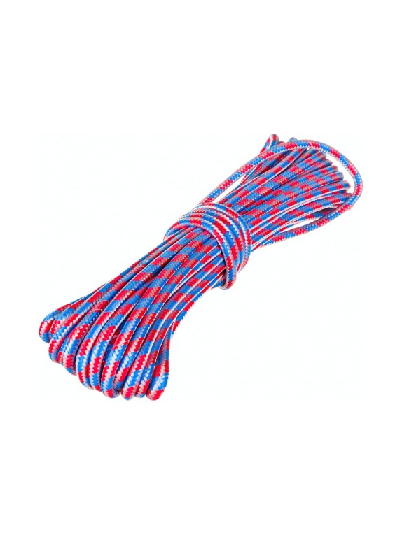 Шнур веревка ТПК Сигма  плетенный универсальный с сердечником, диаметр 10 мм. Моток 20 м ШС17