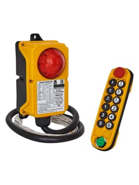 Радиоуправление TELECRANE A24-12Dpro (Пульт 12 кнопок, 2 скорости, Питание AC28-456V) 00-00004056