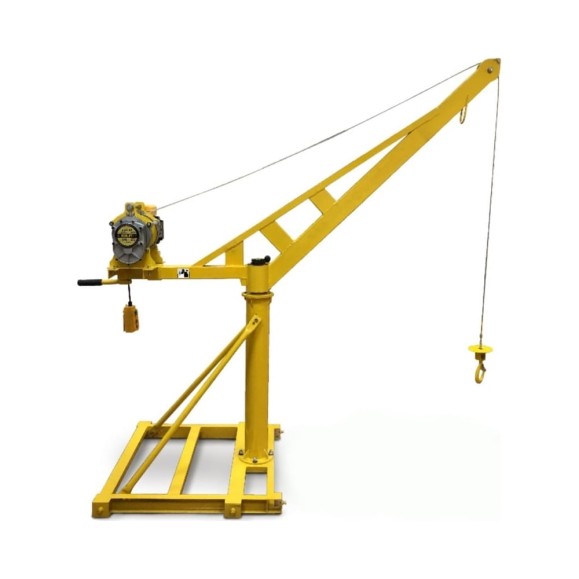 Поворотный скоростной мини кран с лебедкой OCALIFT KADET 300 кг, 40 м, 220В mini-130-300402