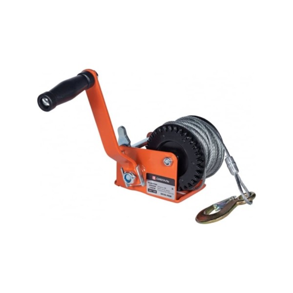 Ручная барабанная лебедка Сибталь модель LRB, 250 кг, канат 10 м 070 0028 0250