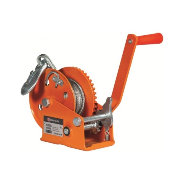 Ручная барабанная лебедка Сибталь модель FD 1Тх20М 070 0001 1020