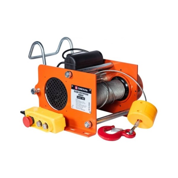 Электрическая лебедка Сибталь компакт модель JC 0.2/0.4 т, 30 м, 220 В 060 4220 0430