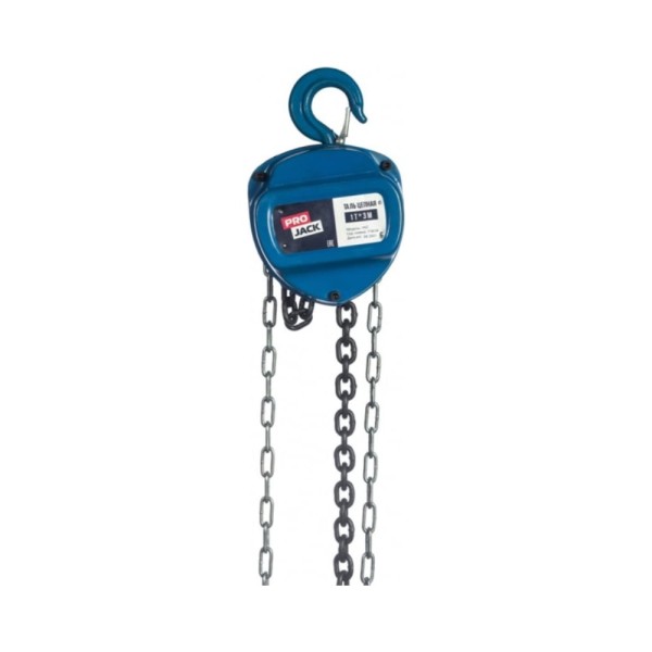 Ручная цепная таль PROJACK 2 т, 3 м, модель HSC 030 0001 0203