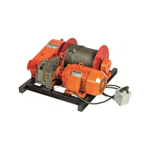 Электрическая лебедка Сибталь 380v 3Тх160М с канатом JM 060 2380 3160 Электрическая лебедка Сибталь 380v 3Тх160М с канатом JM 060 2380 3160