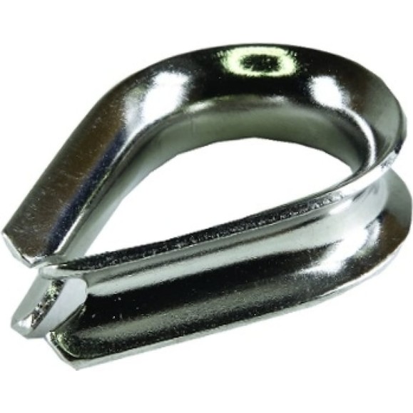 Коуш ЦКИ DIN6899 4 мм Ц 25 шт. 2661 Коуш ЦКИ DIN6899 4 мм Ц 25 шт. 2661