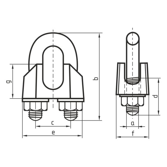 Дугообразные зажимы CERTEX DIN-741 KL08741