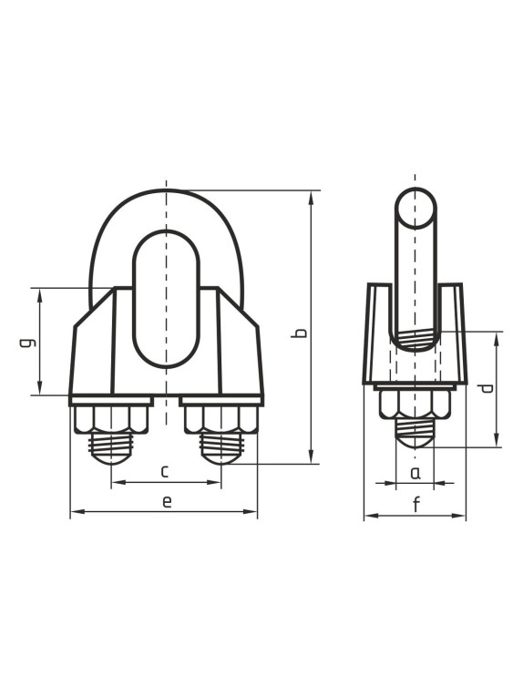 Дугообразные зажимы CERTEX DIN-741 KL16741