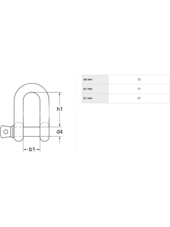 Универсальные не грузоподъемные скобы CERTEX SAK25KL